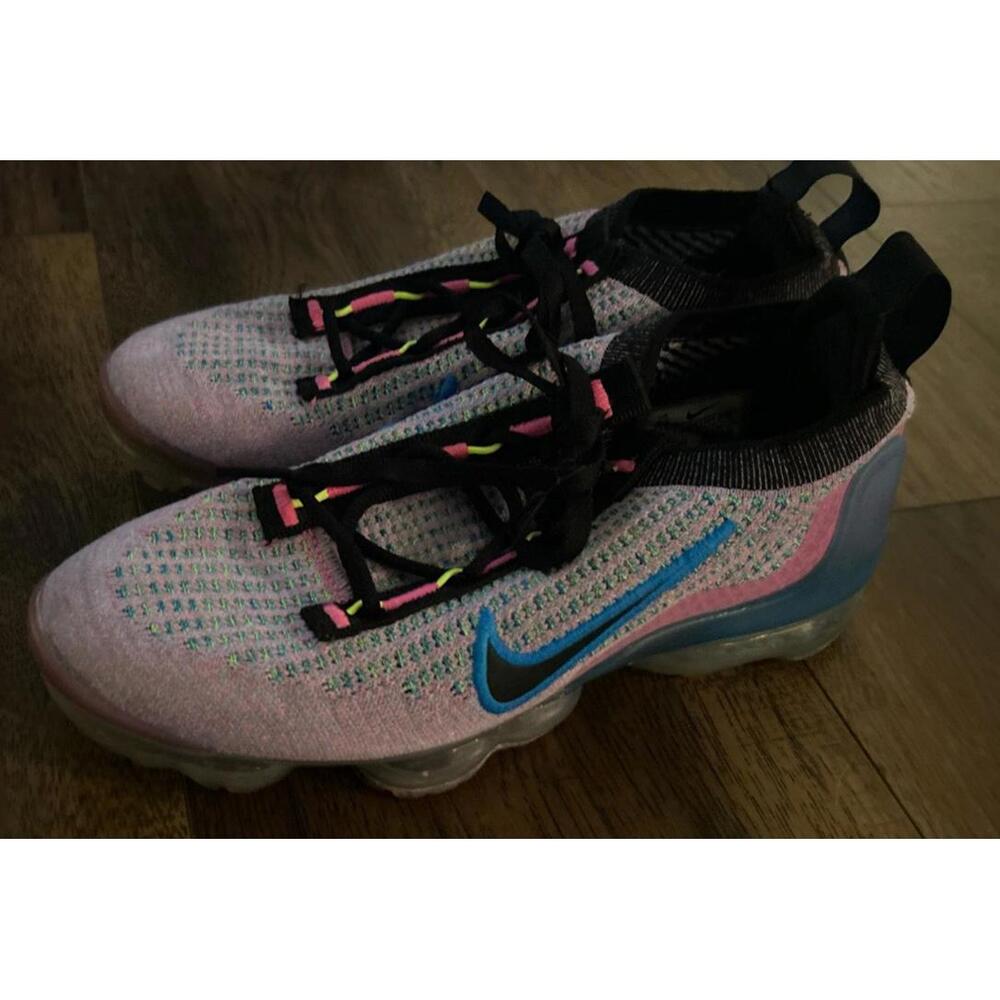 Nike Vapormax Sz 6.5 Wmns 2021 FK Next Nature Pink Blast DX3369-600 Running - Picture 2 of 12